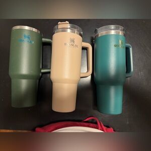 Stanley Adventure Mug Trio - deep sea, driftwood, spirulina